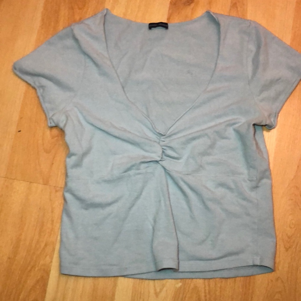 Brandy Melville Light Blue Gina Top